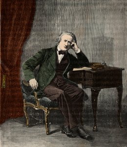Portrait of Henri Victor Regnault (1810-1878) - Portrait of Henri Victor Regnault, French physicist and chemist (1810-78) - Engraving in "Sciences made available to all - physics and chemistry populaires" by Alexis Clerc - End 19th century - Private col. 作： French School
