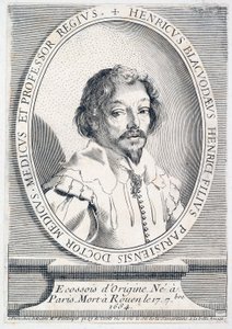 ヘンリー・ブラックウッドの肖像、1634年にパブで死亡。 1755 年から 1765 年の彫刻、1755 年。 作： French School