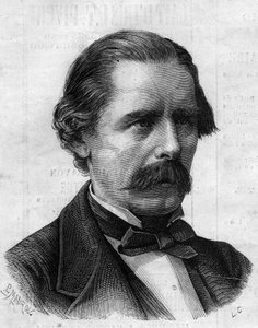 ヘンリー・トンプソン（1820-1904）の肖像。1873年2月1日付「Le Monde Illustré」825号に掲載された版画。 作： French School