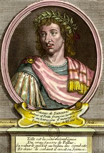 シラノ・ド・ベルジュラック（1619～1655）の「ヘラクレス・サヴィニエンの肖像」。 作： French School