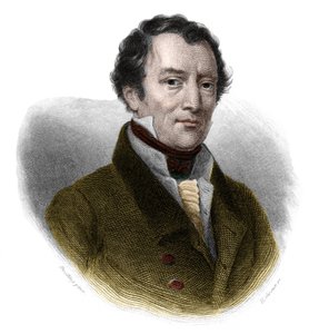 Jacques-Antoine (Jacques Antoine) Manuel (1775-1827), フランスの弁護士・政治家の肖像。Louis de Cormenin Timonの「講演者の書」に掲載されています。1842.個人のコレクション。