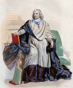 ジャックベニーニュボシュエ（1627-1704）、フランスの司教、神学者の肖像。