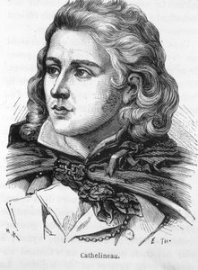 ヴァンデ地方の料理人ジャック・カテリノー（1759-1793）の肖像 - アンリ・マルタンの「フランスの歴史」より 作： French School