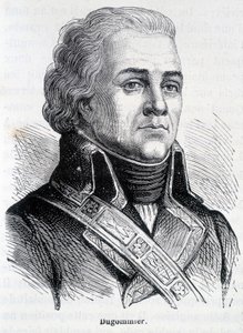 フランスの将軍ジャック・フランソワ・コキーユ・ディット・デュゴミエ（1738～1794年）の肖像 - アンリ・マルタン著「フランス史」より 作： French School