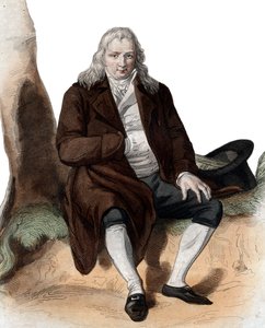 フランスの作家で植物学者であるジャックアンリベルナルダンドサンピエール（1737-1814）の肖像。 作： French School