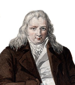 フランスの作家で植物学者であるジャックアンリベルナルダンドサンピエール（1737-1814）の肖像。 作： French School