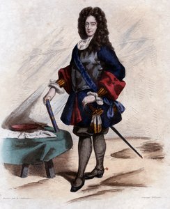 ジェームズフィッツジェームズの肖像、第1公爵（1670〜1734年）、フランスの軍事指導者。