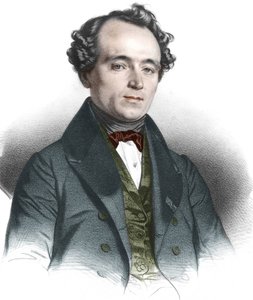 ジャン・バティスト(Jean-Baptiste) アンドレ・デュマ(1800-1884) フランスの化学者の肖像。