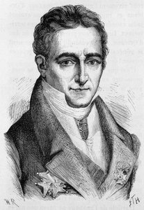 フランスの政治家、ヴィレ伯爵ジャン・バティスト（Jean-Baptiste）の肖像（1773～1854年）-アンリ・マルタンの「L