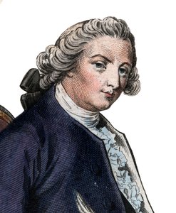 フランスの詩人であり劇作家でもあるジャンバティストルイグレッセ（1709-1777）の肖像。