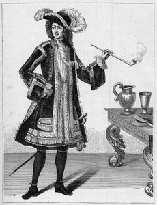 フランスの私掠船乗りジャン・バート（1651-1702）の肖像。海兵隊と植民地：商業」に掲載された図版 作： French School