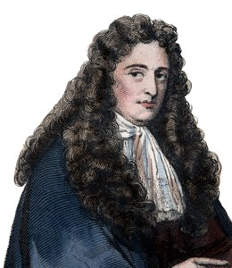 フランスの宝石商で旅行者のジャンシャルダン（1643〜1713年）の肖像。 作： French School
