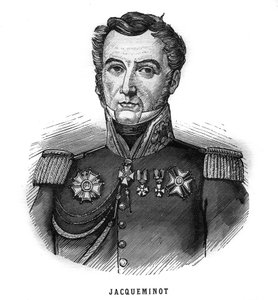 ジャン・フランソワ・ジャクミノ（ハム子爵）（1787-1865）の肖像。"Les Illustrations De L