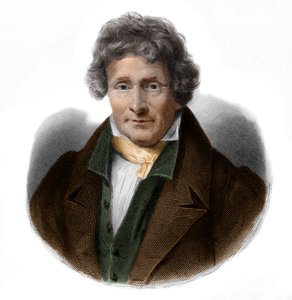 ジャン・フランソワ・ル・ブルトン（1762-1838）の画家および物理学者の肖像。 作： French School