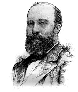 フランスの政治家、ジャン・マリー・フェルディナン・サリアン（1840-1915）の肖像。1月16日付「Le Monde Illustré」に掲載された図版 作： French School