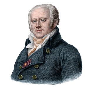 フランスの医師、ジャンニコラコルヴィザール（1755-1821）の肖像。