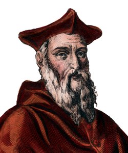 フランスの枢機卿および外交官であるジャンデュベライ（1492-1560）の肖像。 作： French School