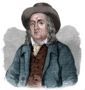ジェレミー・ベンサム（1748-1832）、英国の哲学者、経済学者、理論学者の肖像。
