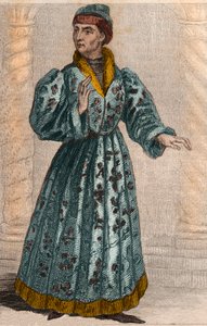 ジョンフィアレス（1371-1419）ブルゴーニュ公の肖像。 作： French School