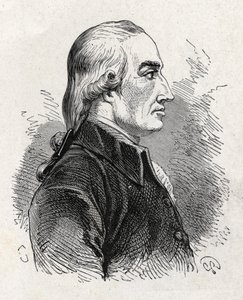 マグネシアの発見をしたイギリスの物理学者・化学者、ジョセフ・ブラック（1761～1799）の肖像画。 作： French School