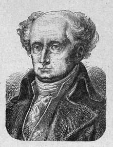 Joseph Jerome Simeon (1749-1842)の肖像 1889年のエングレーヴィング。個人蔵。 作： French School
