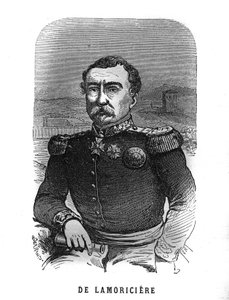 フランスの将軍、ジョセフ・ヴァンティーニ（ユスフ）（1808-1866）の肖像。Les Illustrations De L