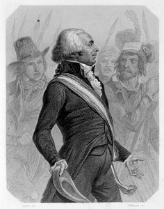 フランスの政治家であるJérome Pétion de Villeneuve（1756-1794）の肖像。ラマルティーヌの「ジロンダンの歴史」では 作： French School