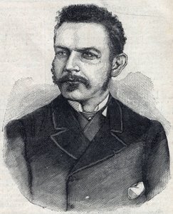フランス大使ジュール・カンボン（1845-1935）の肖像。