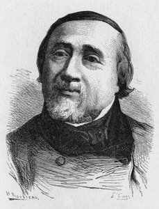 ジュール・フランソワ・デュプイ・デルクール（1802-1864）（Jules-Francois Dupuis-Delcourt）というフランスの航空飛行士のポートレート-1896年の「Album de la Science; illustrious scientists; Grandes disouvertes」に掲載されています。 作： French School