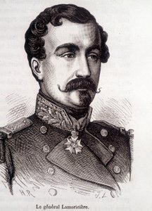 フランスの将軍であり政治家であったラモリシエールの肖像（1806～1865年 作： French School