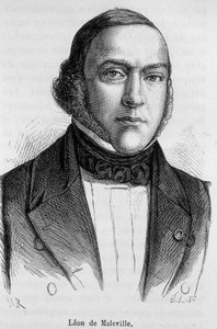 政治家レオン・デ・マレヴィル（1803-1879）の肖像