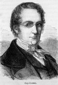 フランスの物理学者・化学者であるルイ・ジョセフ・ゲイ・リュサック（Louis-Joseph Gay Lussac）（1778-1850）の肖像 - アンリ・マルタンの「L