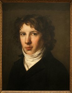ルイ・アントワーヌ・ド・サン＝ジュストの肖像、1793 作： French School