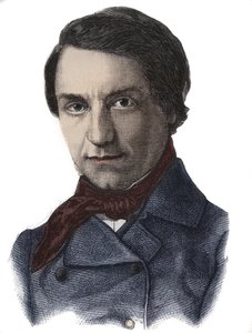 フランスの政治家・歴史家であるルイ・ブランの肖像（1811年～1882年 作： French School