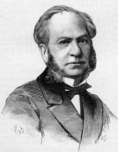 19世紀に活躍した音楽出版者、ルイ・ブランダス（1887年没）の肖像。 作： French School