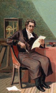 フランスの化学者、ルイ・ジャック・セナール（1777～1857）の肖像。 作： French School