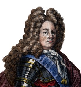 ルイジョセフドブルボン、ヴァンドーム公爵（1645-1712）、フランスの軍事指揮官、フランス元帥の肖像画。 作： French School