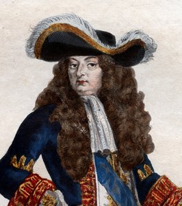 フランス国王ルイ14世（1638-1715）の肖像。