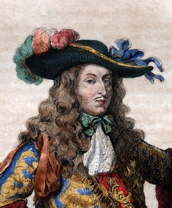 ル・ド・ブルボンの肖像、コンデ王子（1621-1686）、フランスの将軍、ル・グランド・コンデとして知られる。 作： French School