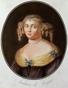 セヴィーニュ夫人の肖像 作： French School