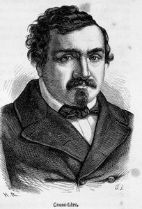 フランスの政治家Marc Caussidiere（1808-1861）の肖像。 作： French School