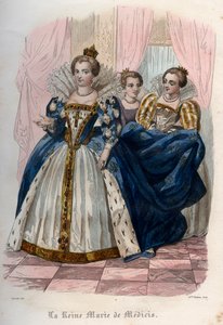 マリー・ド・メディチの肖像（1575-1642） 作： French School