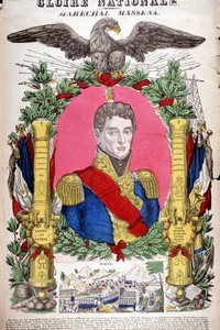 マッセナ元帥（1756～1817）の肖像。 作： French School