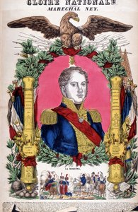 ミシェル・ネイ元帥（1769〜1815）の肖像。 作： French School