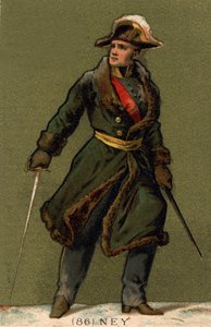 ネイ元帥の肖像、ミシェル・ネイ（エルチンゲン公爵、モスコバ公爵） フランスの元帥（1769年～1815年 作： French School