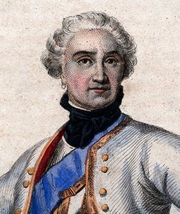 モーリスドサク（1696-1750）、フランス軍のドイツ軍、フランス元帥の肖像。 作： French School