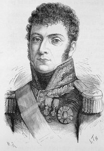 フランス元帥モリトル（1770～1849年）の肖像 - アンリ・マルタンの「L