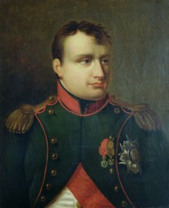 ナポレオン1世の肖像（1769-1821）（キャンバスに油彩） 作： French School