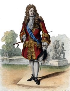 フィリップ2世、オルレアン公（1674-1723）の肖像。 作： French School