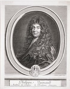 フィリップ・キノーの肖像（1635-88） 作： French School
